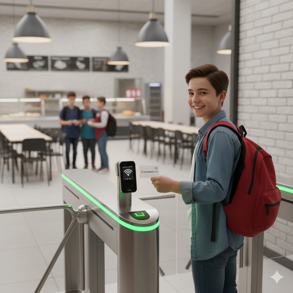 Yemekhane Turnikeli Gei Kontrol Sistemi