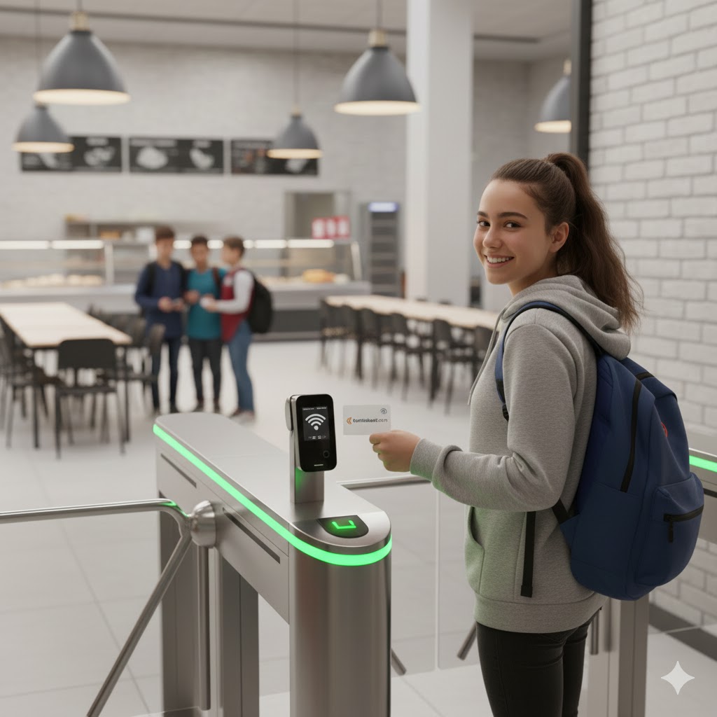 Yemekhane Turnikeli Gei Kontrol Sistemi