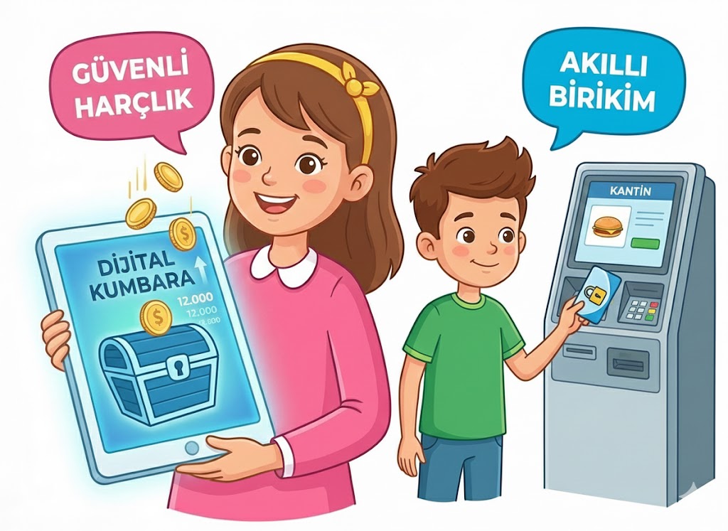 dijital kumbara ve gvenli harlk