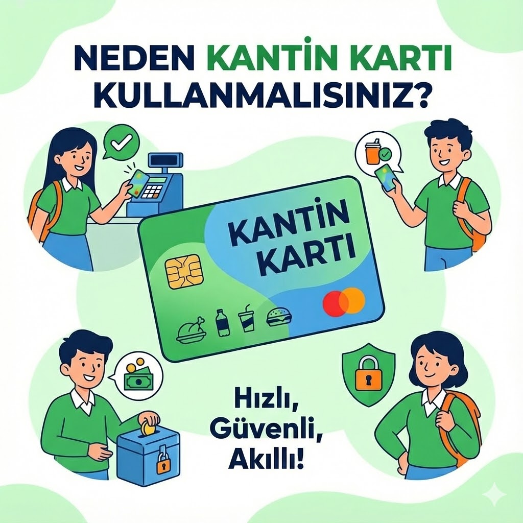 temassz deme yapan renci kantin kart